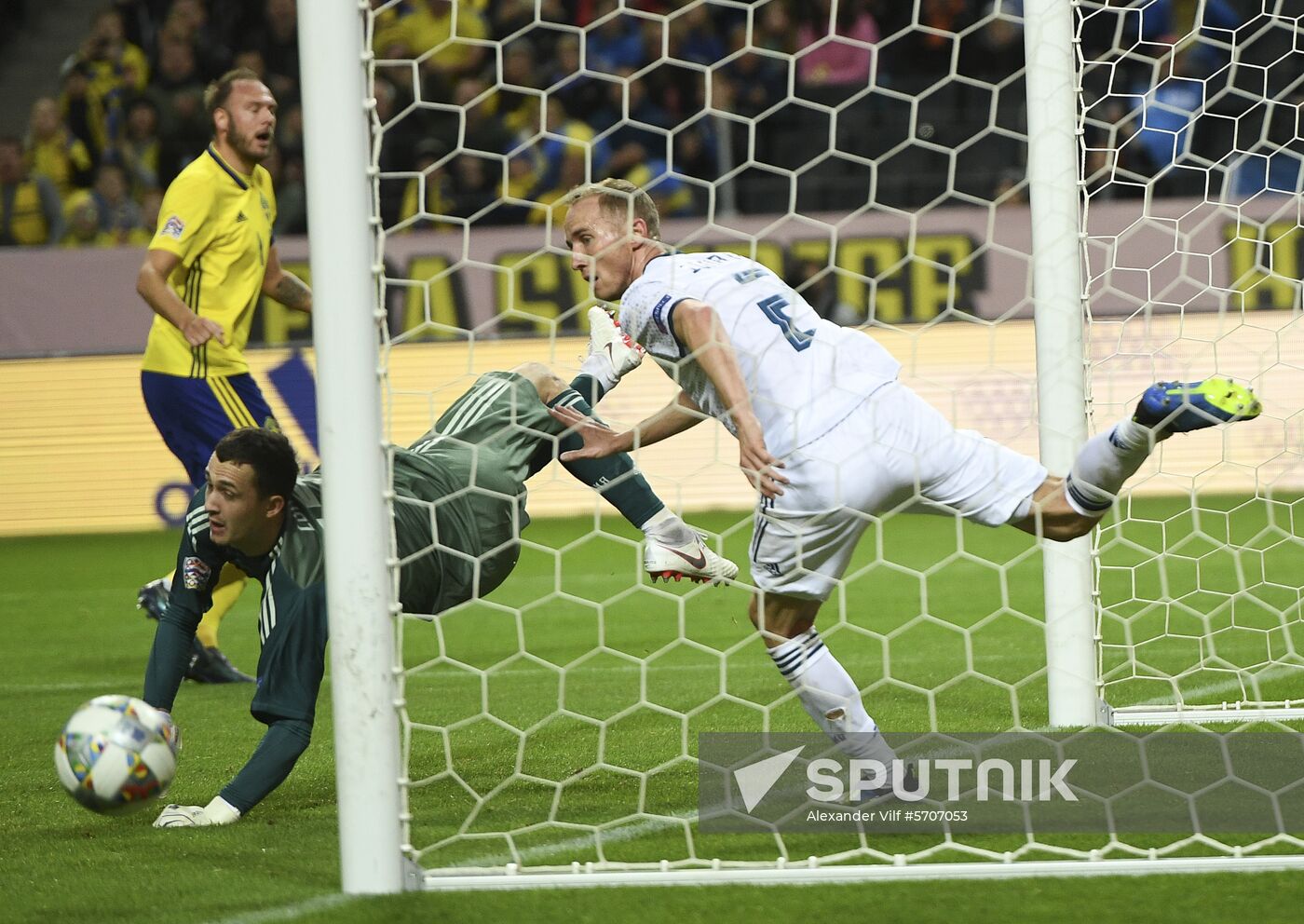 Sweden Soccer Nations League Sweden - Russia