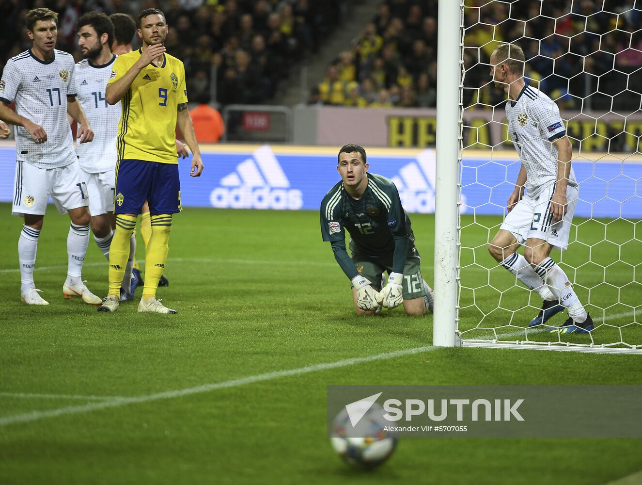 Sweden Soccer Nations League Sweden - Russia