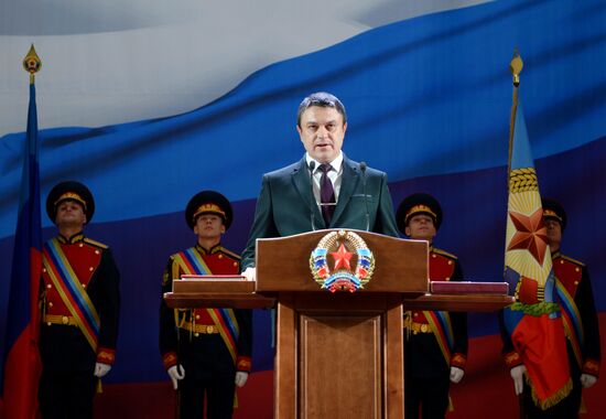 Ukraine LPR Inauguration