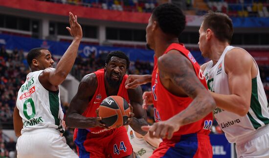 Russia Basketball Euroleague CSKA - Zalgiris