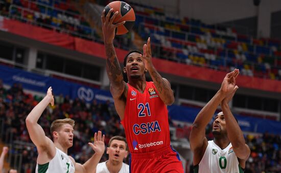Russia Basketball Euroleague CSKA - Zalgiris