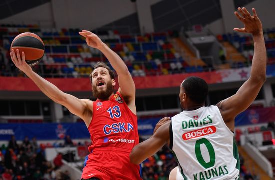 Russia Basketball Euroleague CSKA - Zalgiris