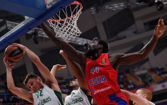Russia Basketball Euroleague CSKA - Zalgiris
