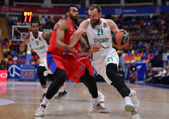 Russia Basketball Euroleague CSKA - Zalgiris