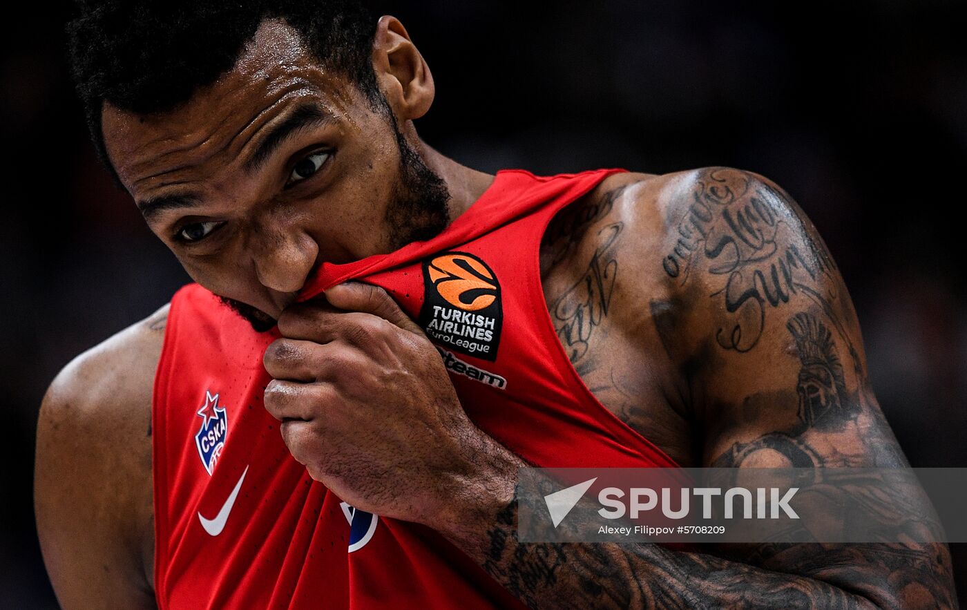 Russia Basketball Euroleague CSKA - Zalgiris