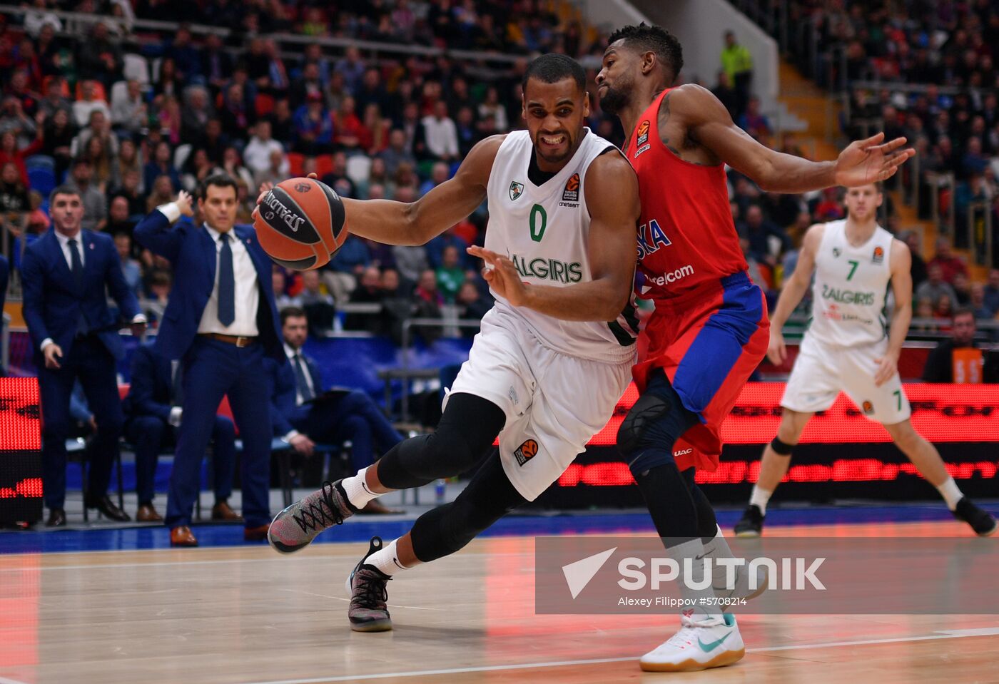 Russia Basketball Euroleague CSKA - Zalgiris