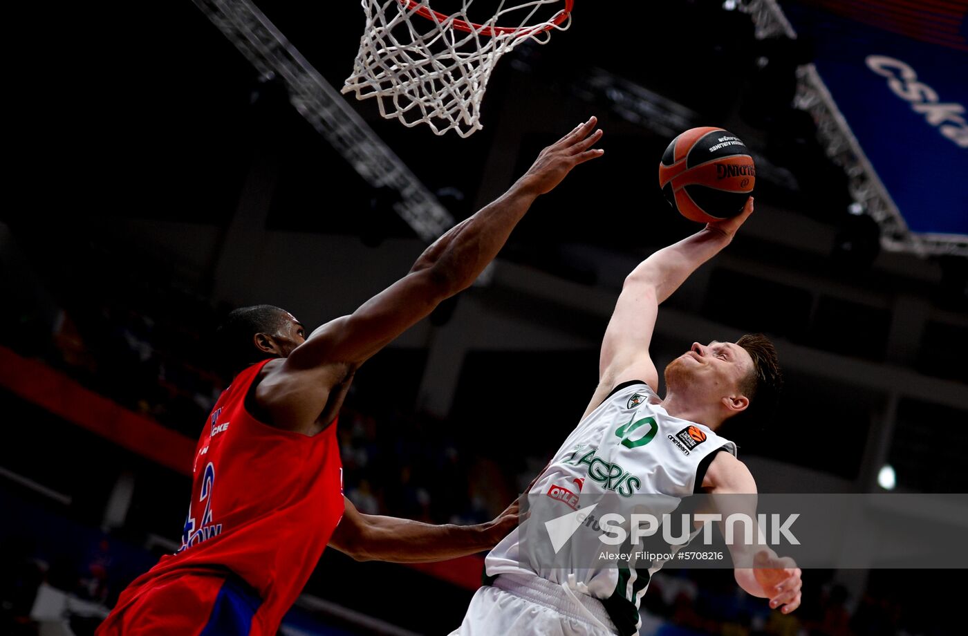 Russia Basketball Euroleague CSKA - Zalgiris