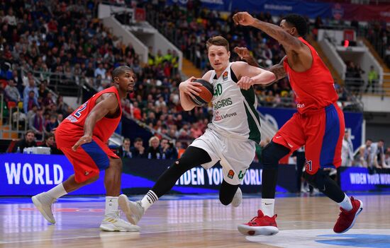 Russia Basketball Euroleague CSKA - Zalgiris