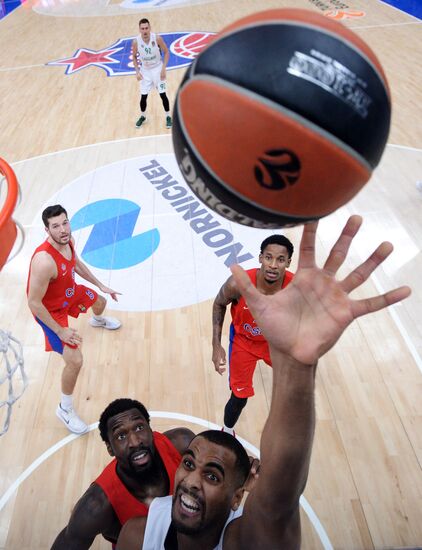 Russia Basketball Euroleague CSKA - Zalgiris