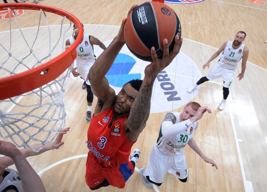 Russia Basketball Euroleague CSKA - Zalgiris