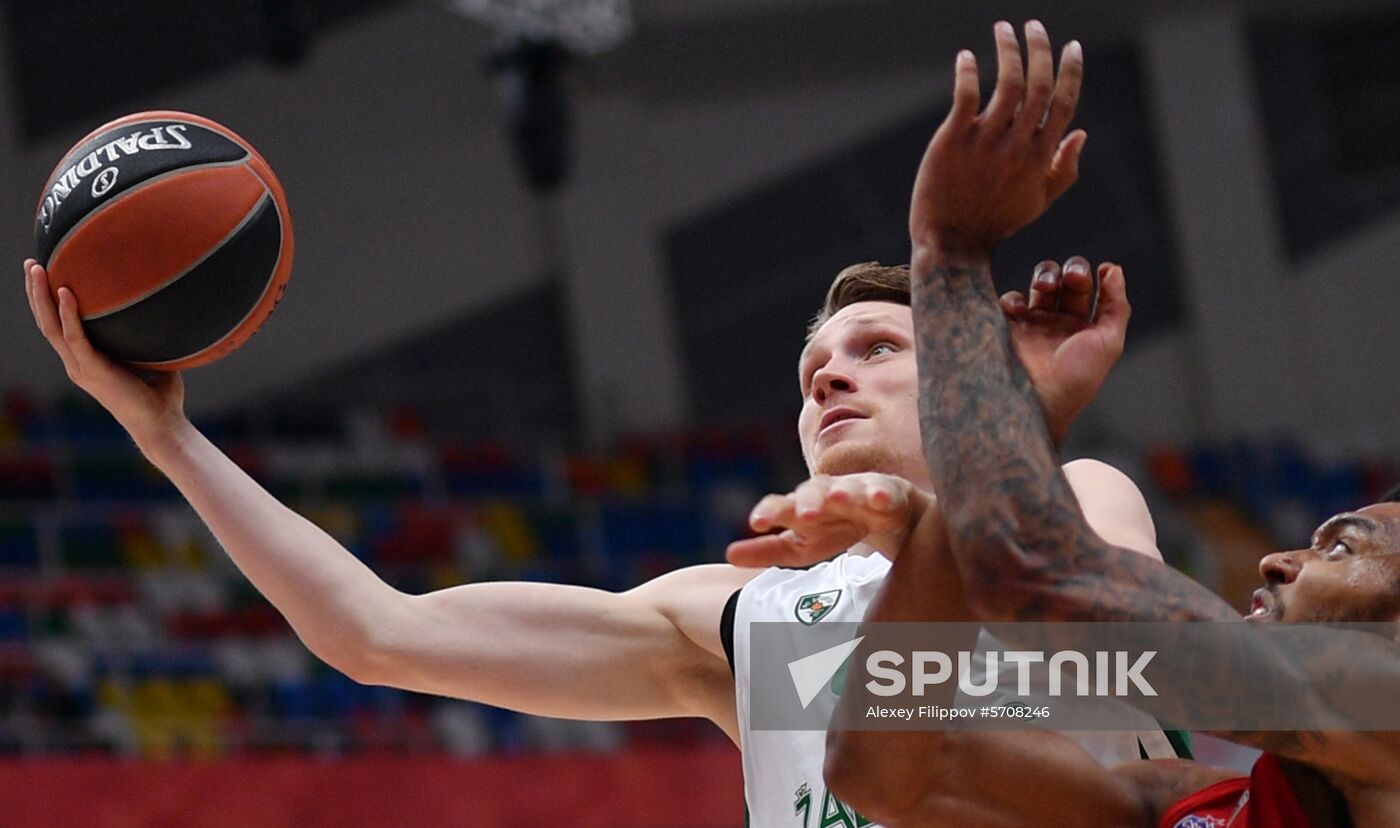 Russia Basketball Euroleague CSKA - Zalgiris