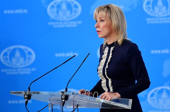 Russia Zakharova Briefing
