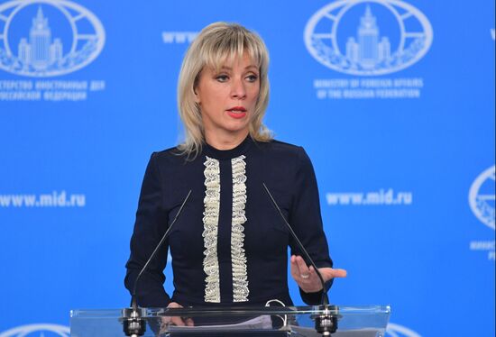 Russia Zakharova Briefing