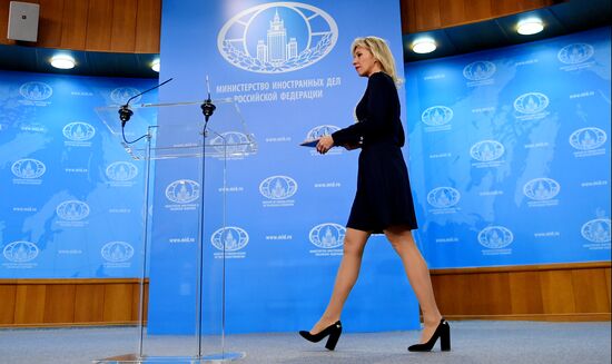 Russia Zakharova Briefing