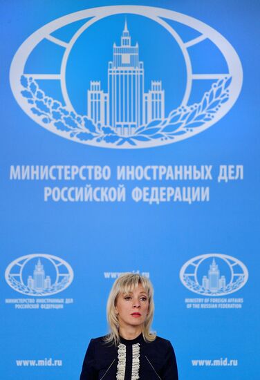Russia Zakharova Briefing