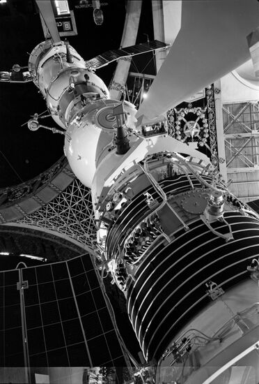Orbital manned space station at VDNKh