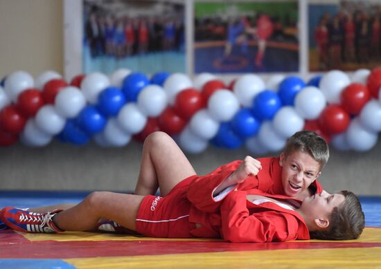 Russia Crimea Wrestling