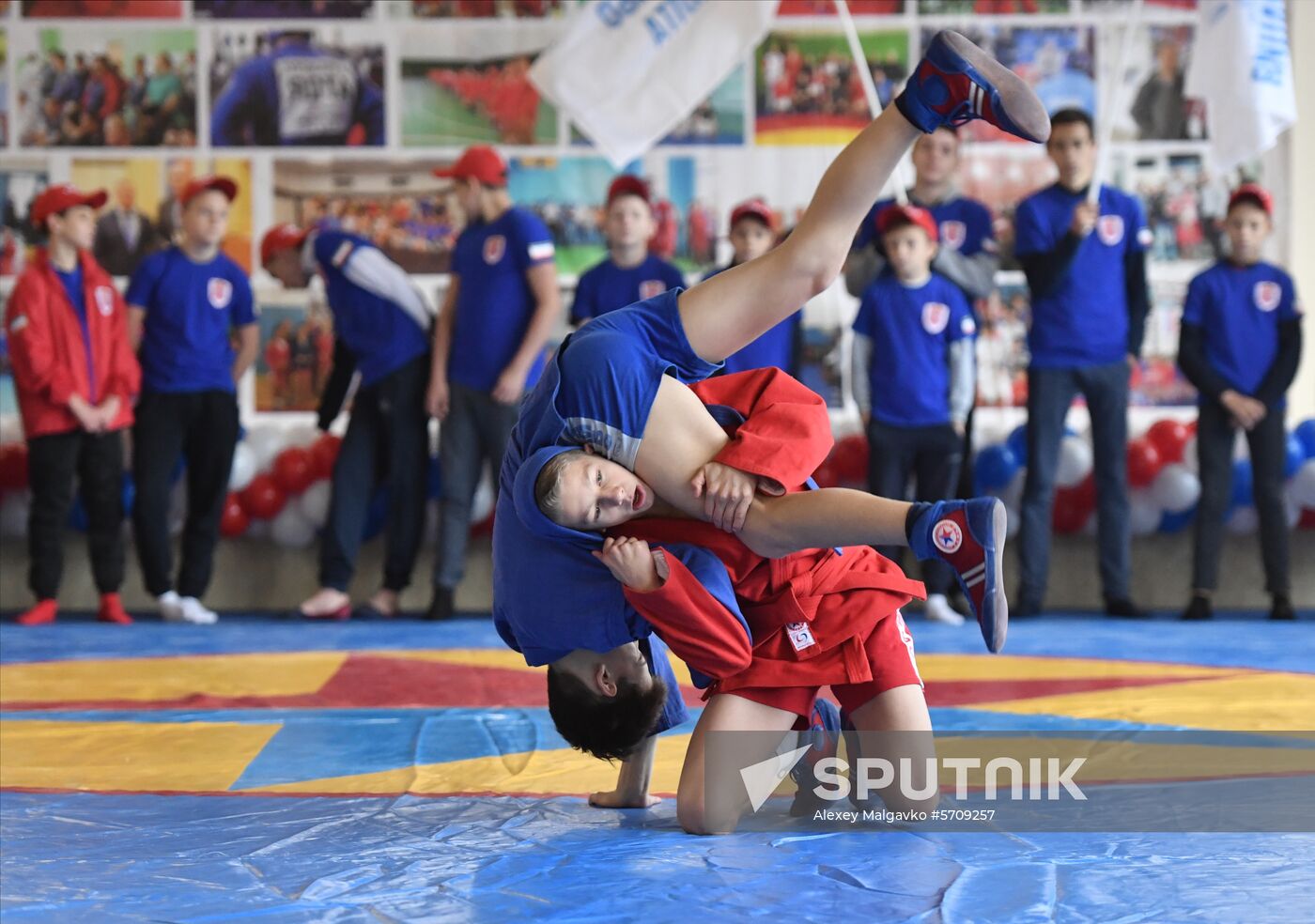 Russia Crimea Wrestling