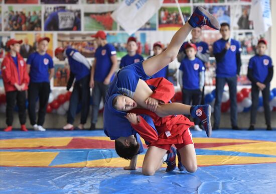 Russia Crimea Wrestling