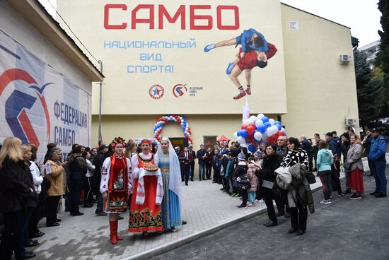 Russia Crimea Wrestling