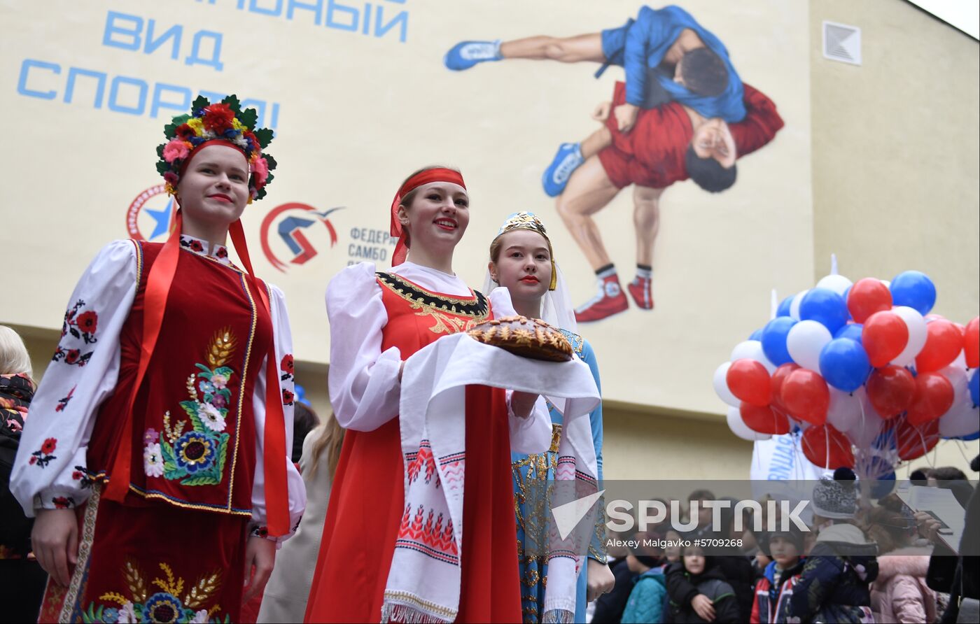 Russia Crimea Wrestling