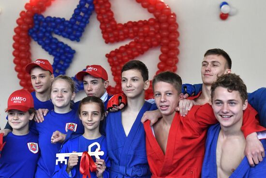 Russia Crimea Wrestling