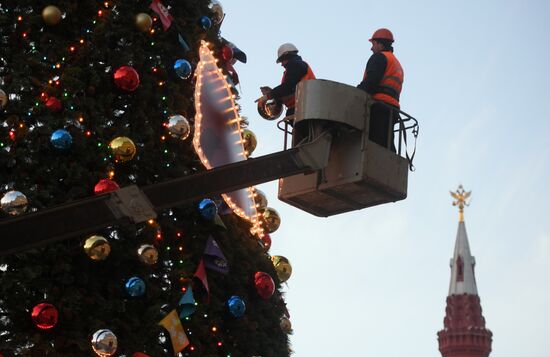 Russia New Year Tree