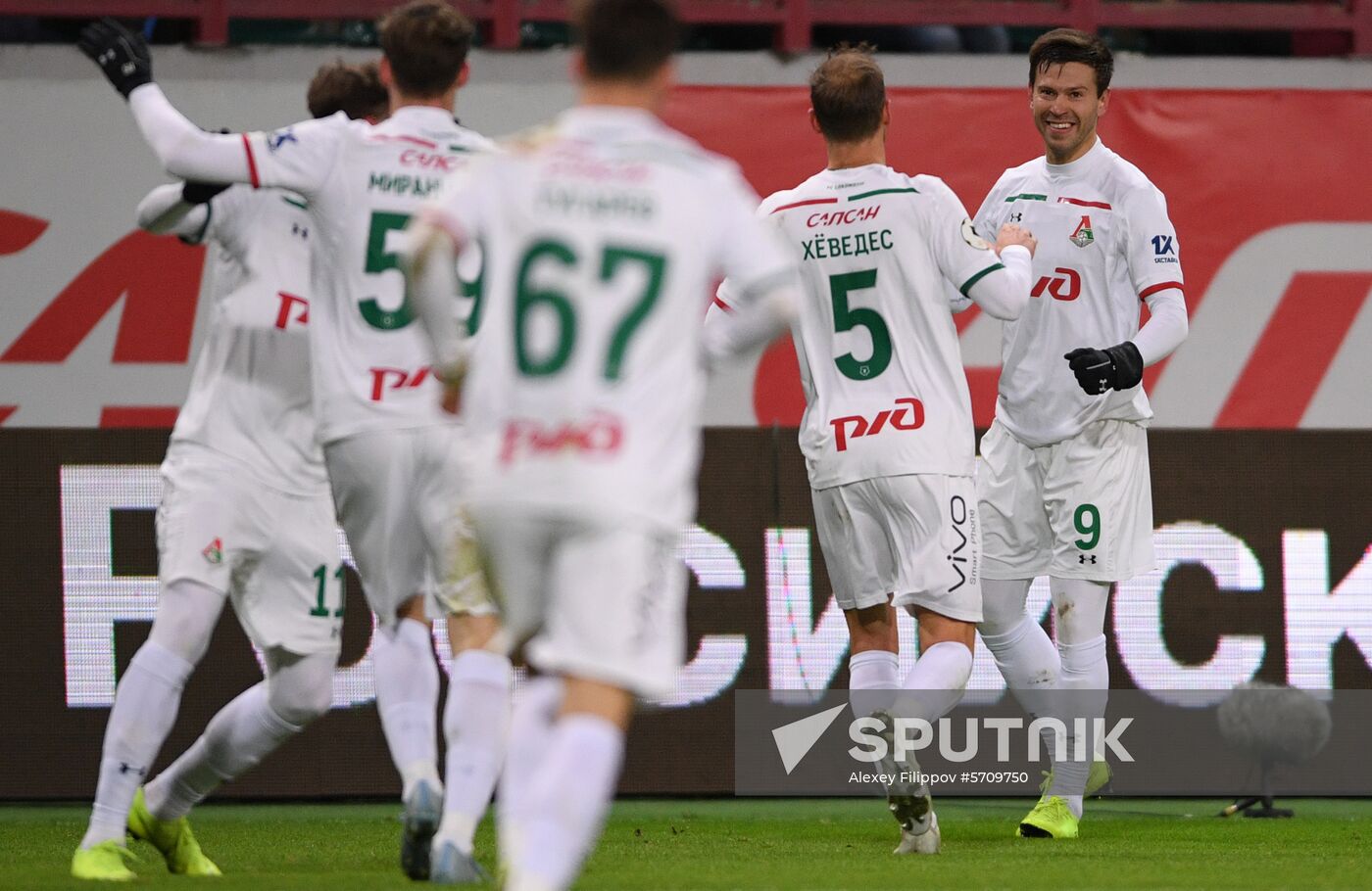 Russia Soccer Premier-League Lokomotiv - Ural