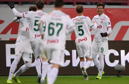 Russia Soccer Premier-League Lokomotiv - Ural