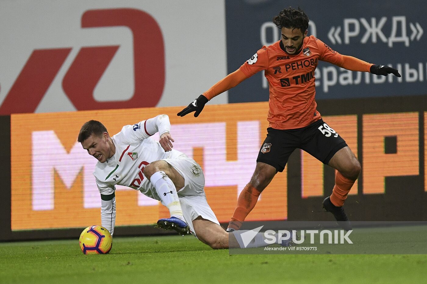 Russia Soccer Premier-League Lokomotiv - Ural