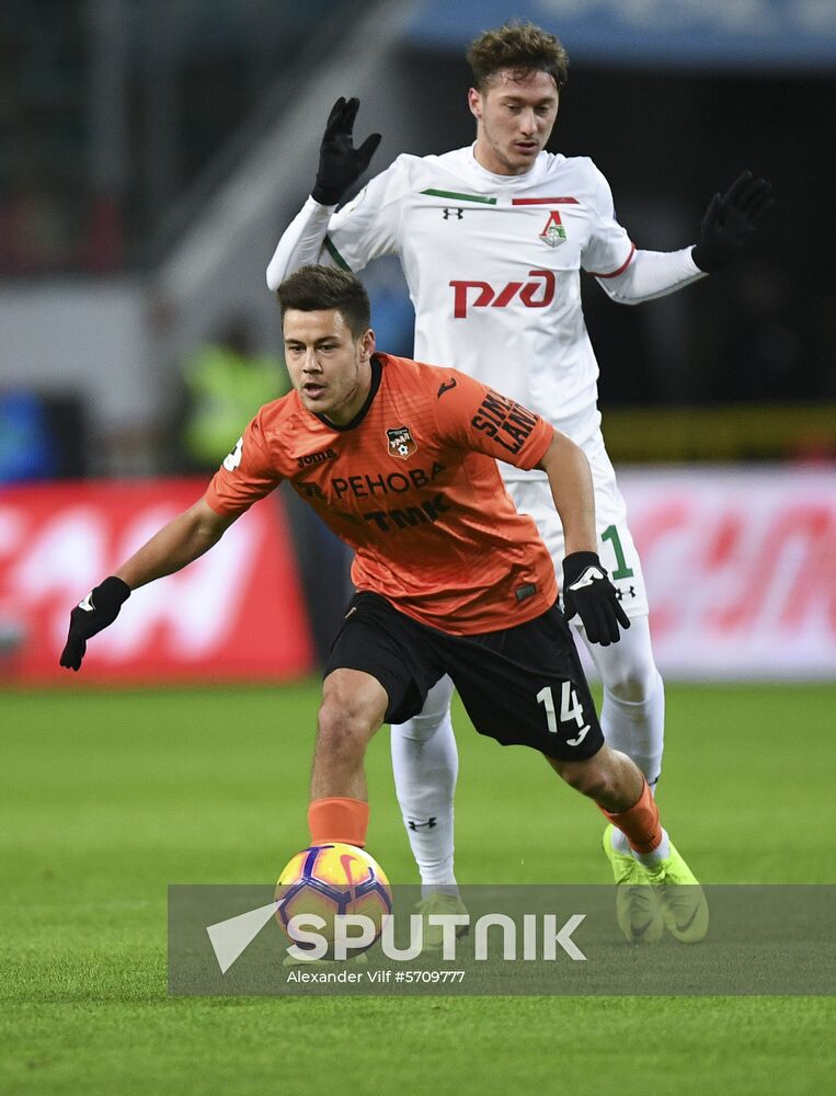 Russia Soccer Premier-League Lokomotiv - Ural