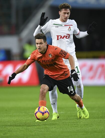 Russia Soccer Premier-League Lokomotiv - Ural