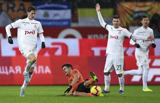 Russia Soccer Premier-League Lokomotiv - Ural