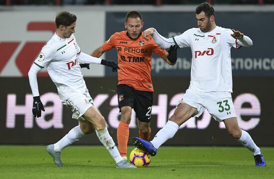 Russia Soccer Premier-League Lokomotiv - Ural