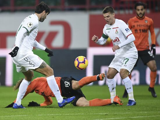 Russia Soccer Premier-League Lokomotiv - Ural