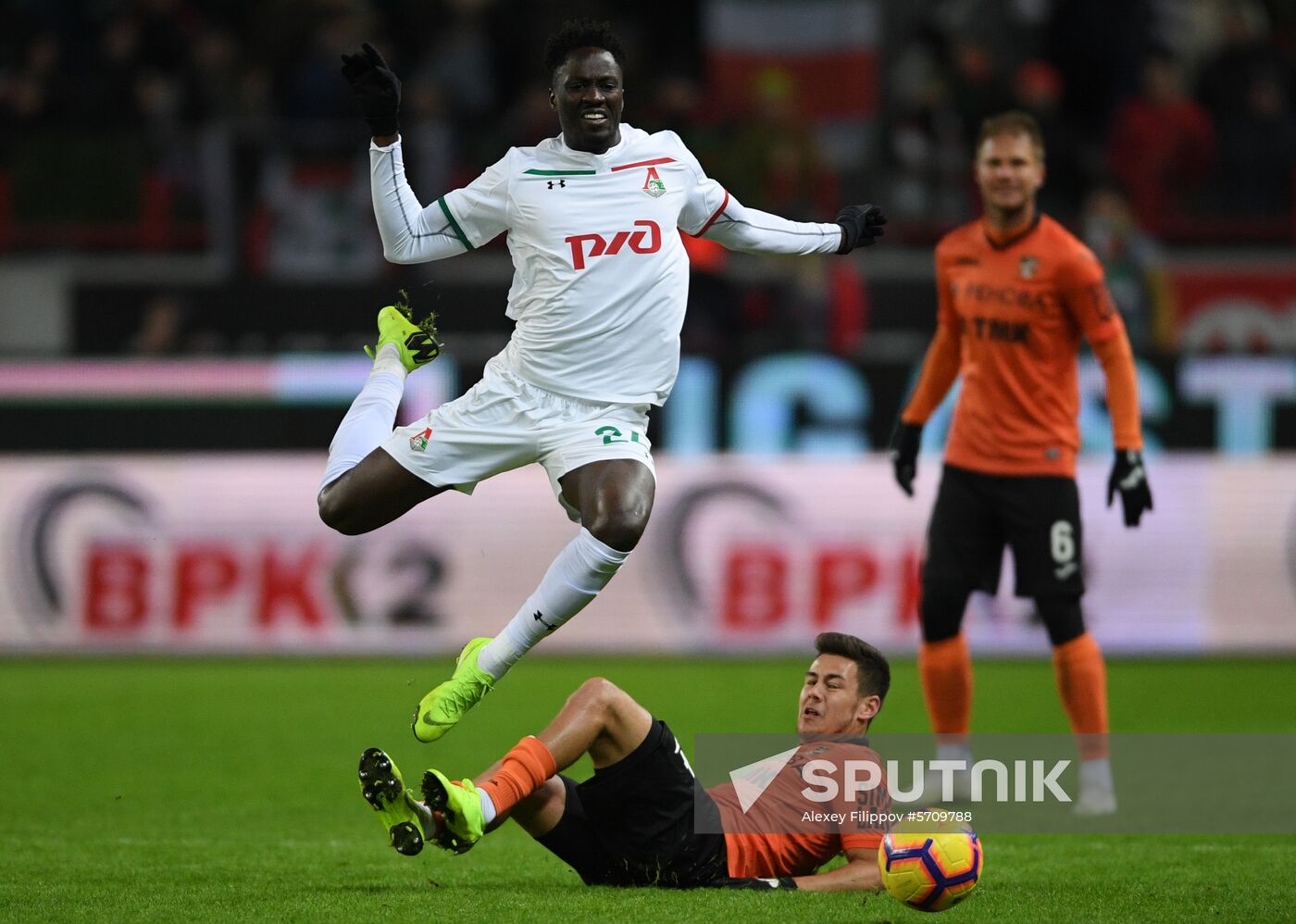 Russia Soccer Premier-League Lokomotiv - Ural