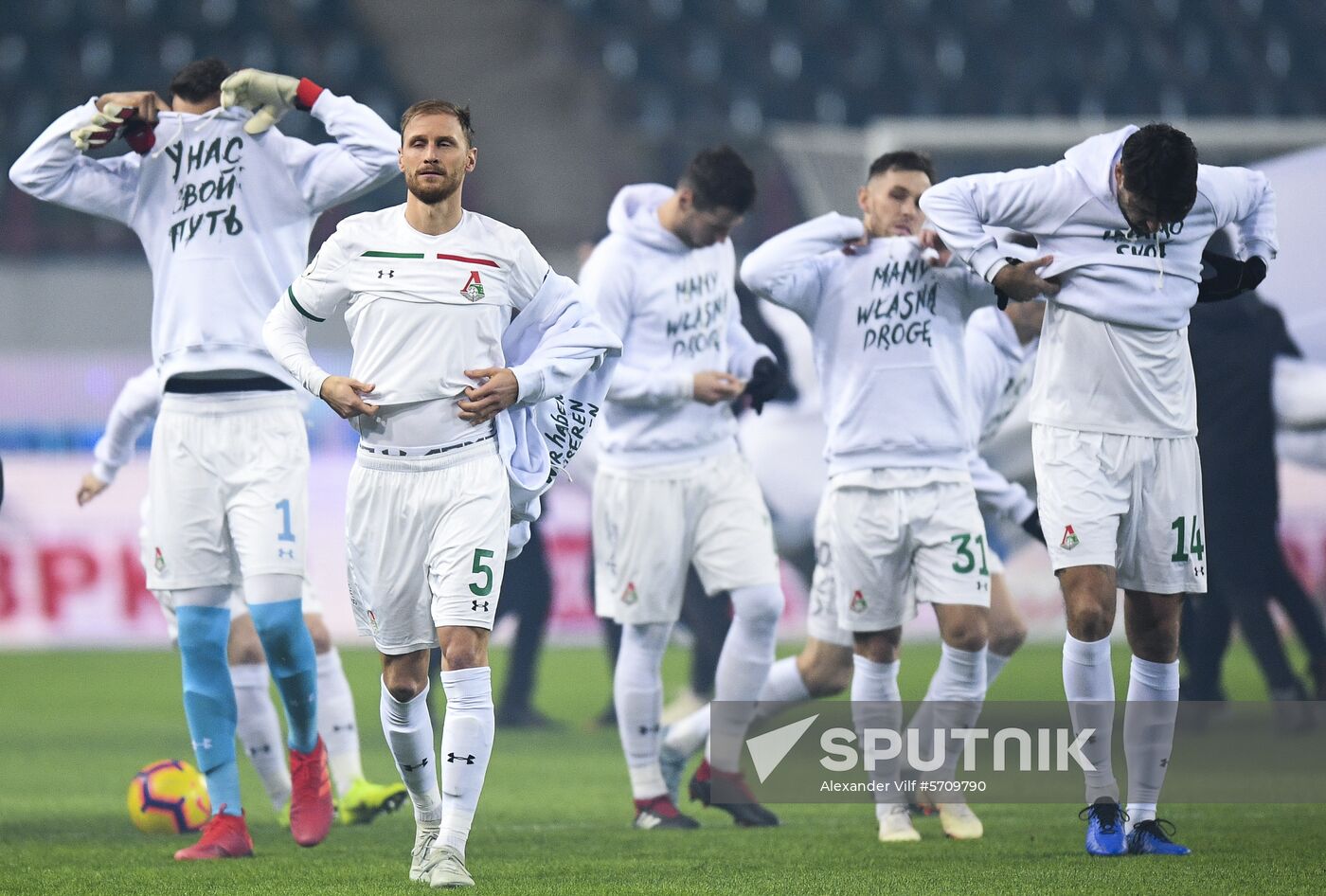 Russia Soccer Premier-League Lokomotiv - Ural