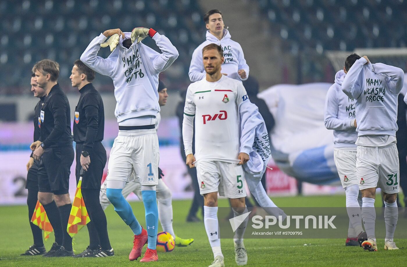 Russia Soccer Premier-League Lokomotiv - Ural