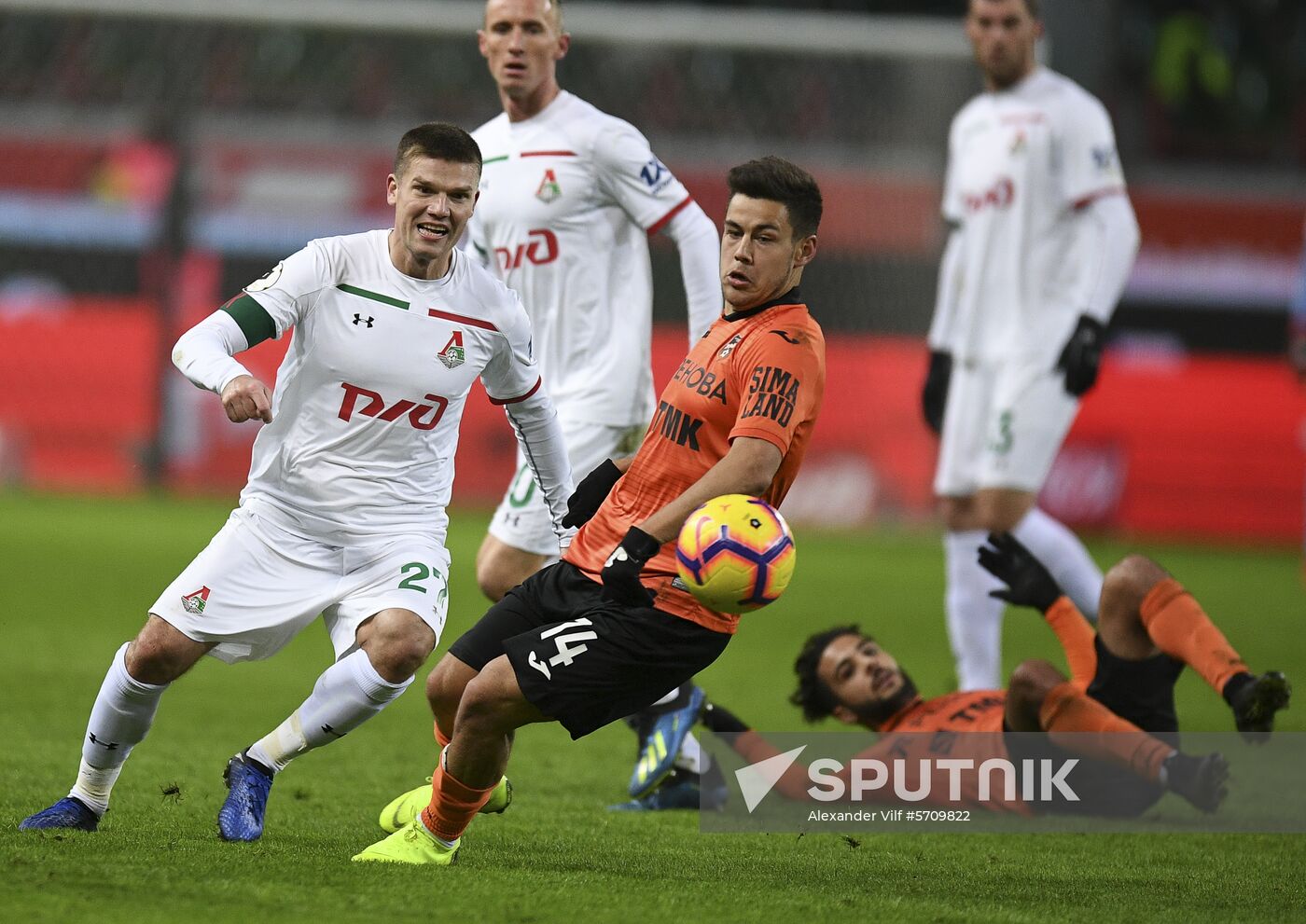 Russia Soccer Premier-League Lokomotiv - Ural