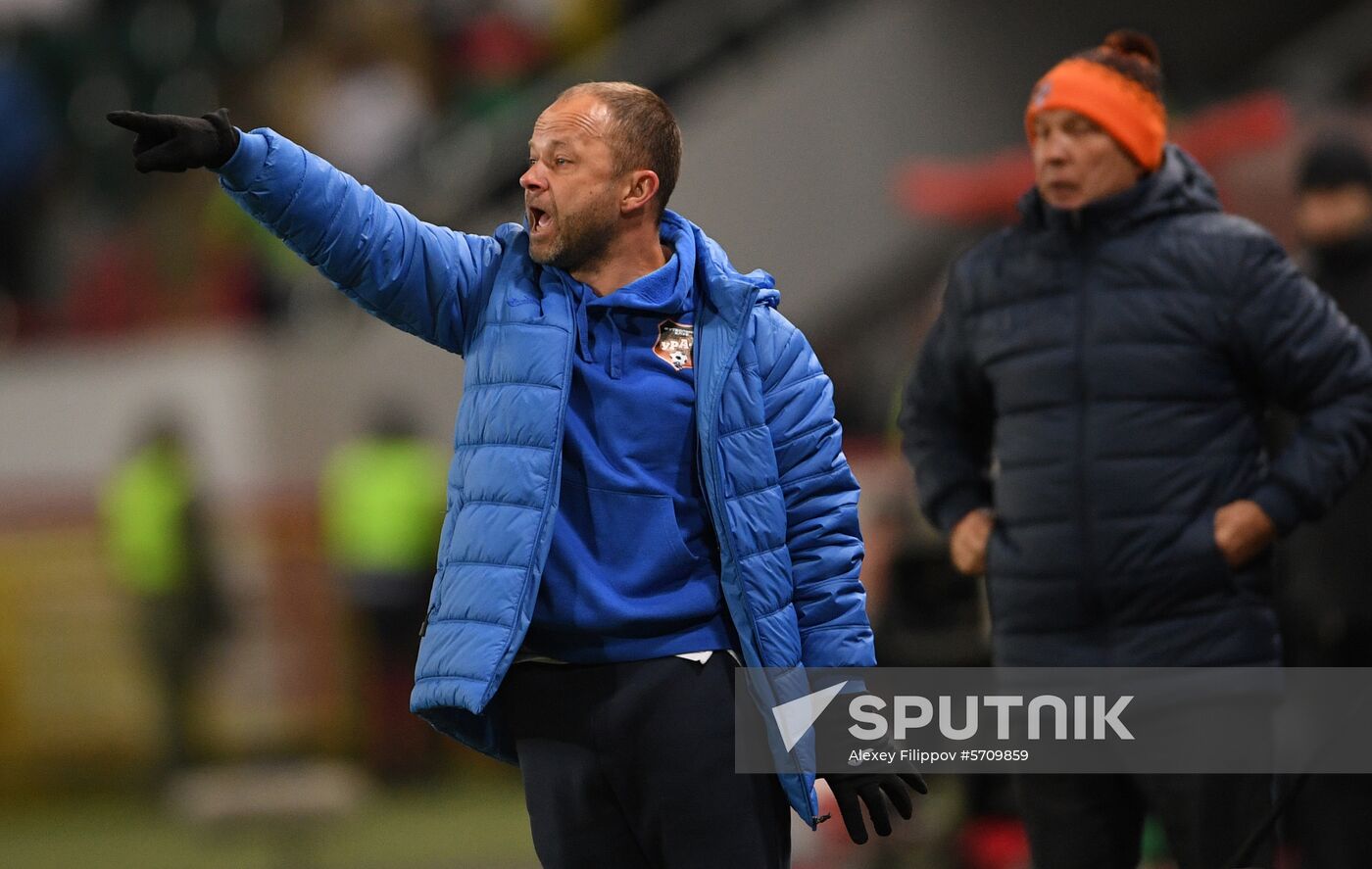 Russia Soccer Premier-League Lokomotiv - Ural