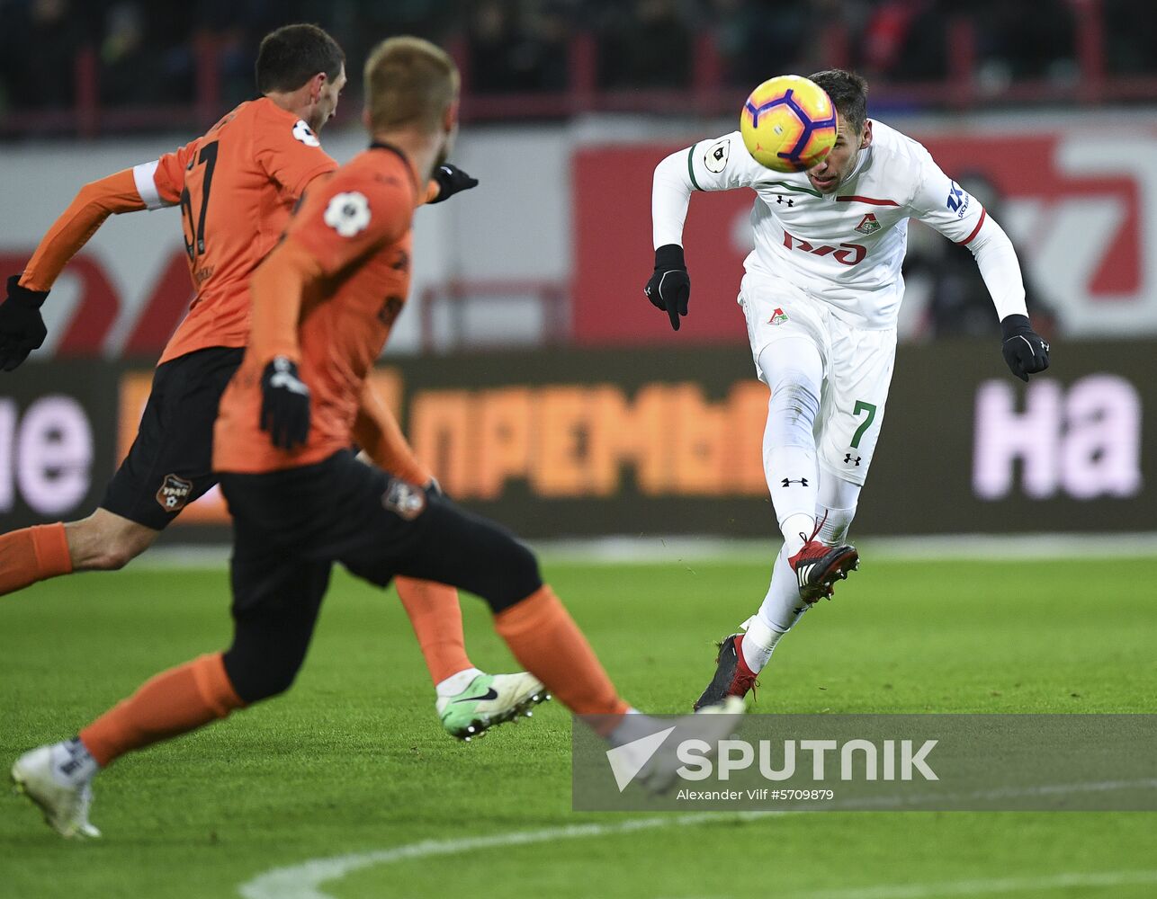 Russia Soccer Premier-League Lokomotiv - Ural