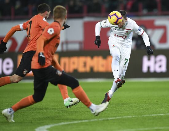 Russia Soccer Premier-League Lokomotiv - Ural