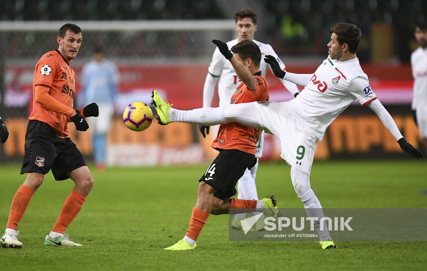 Russia Soccer Premier-League Lokomotiv - Ural