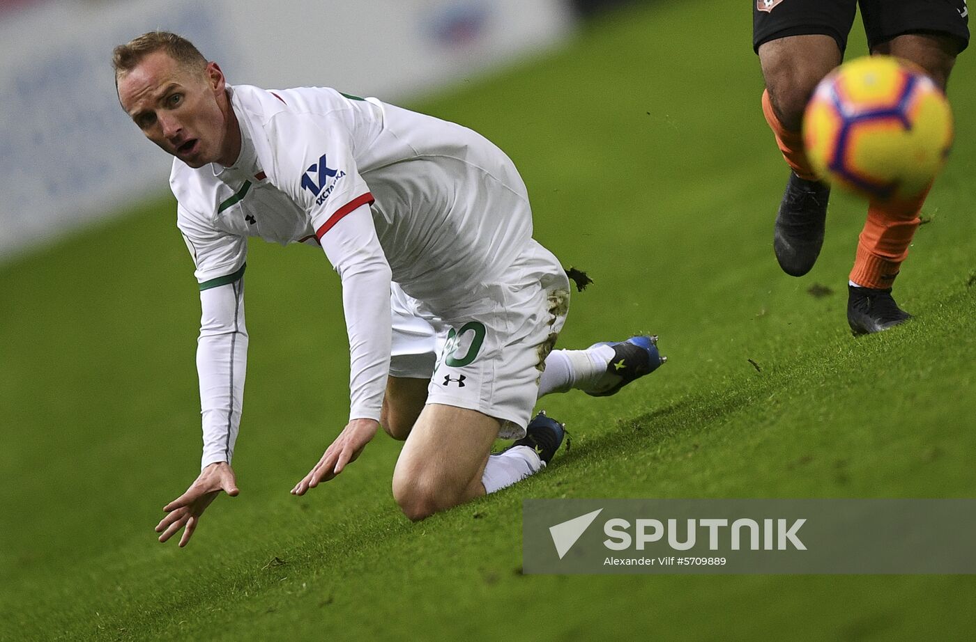 Russia Soccer Premier-League Lokomotiv - Ural