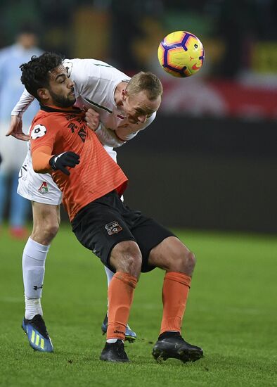 Russia Soccer Premier-League Lokomotiv - Ural