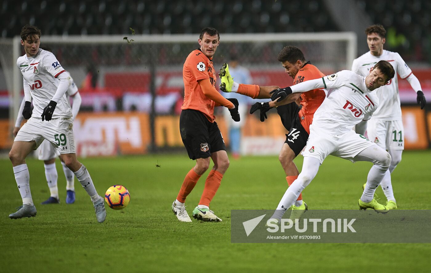 Russia Soccer Premier-League Lokomotiv - Ural