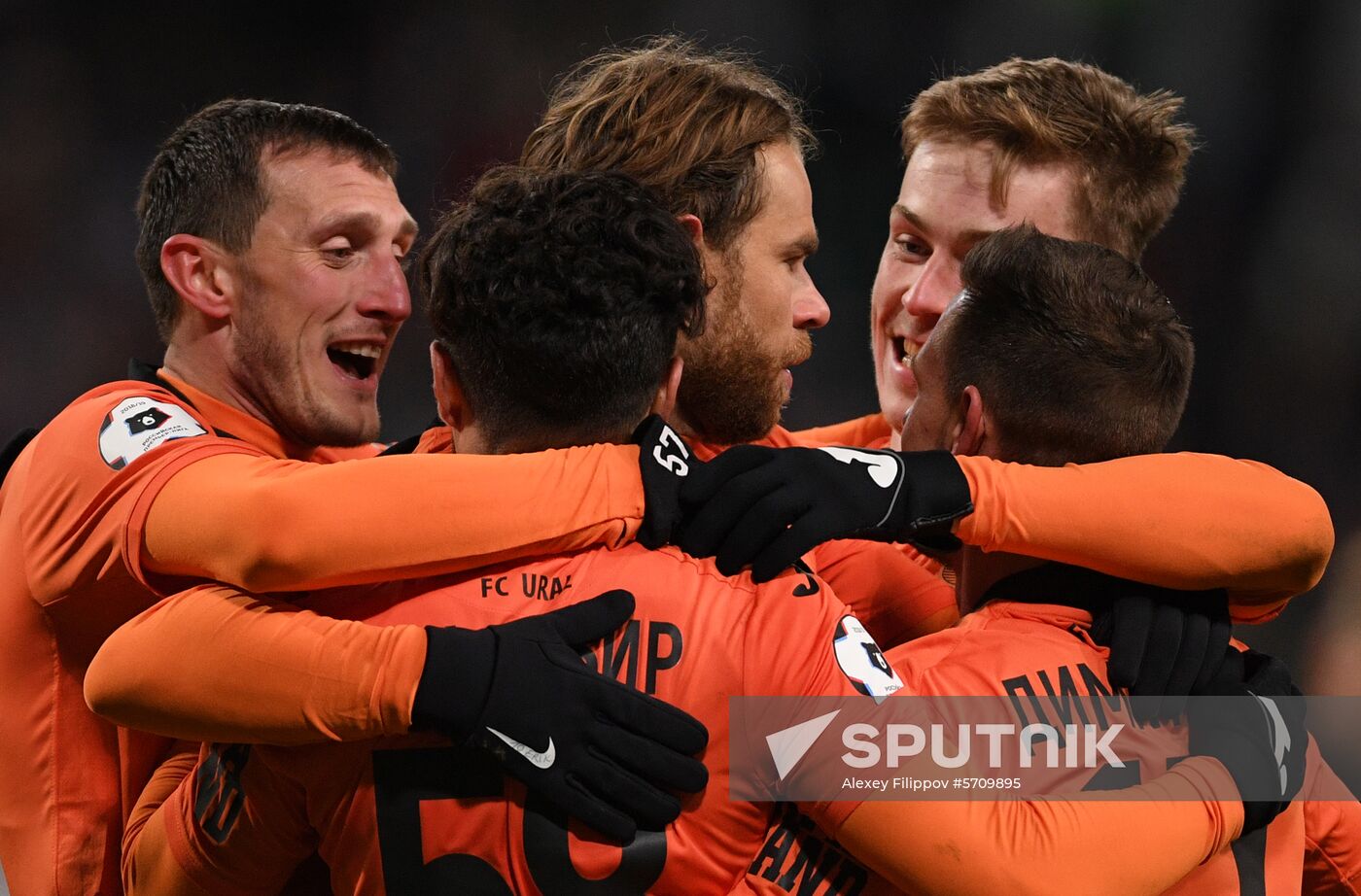Russia Soccer Premier-League Lokomotiv - Ural