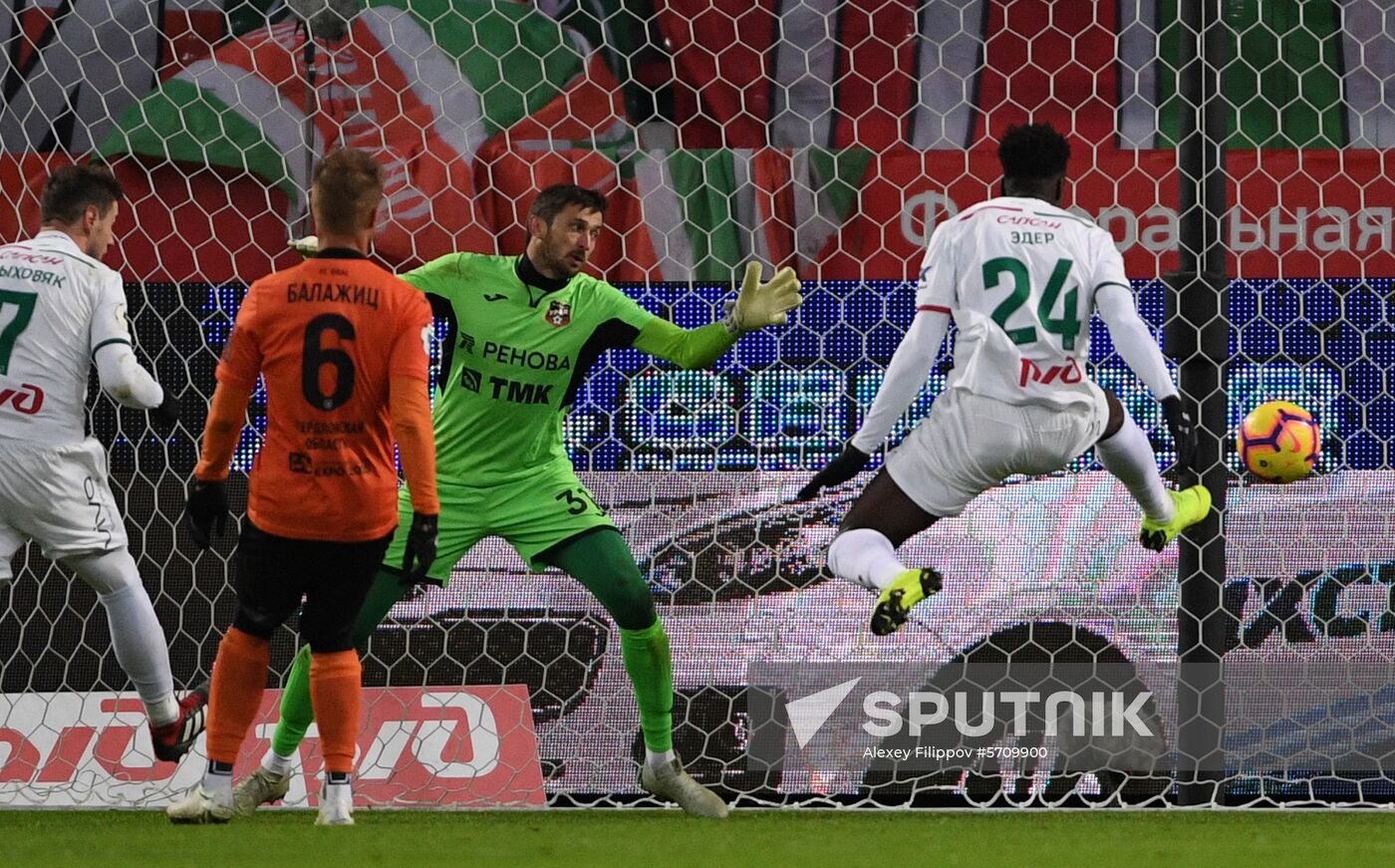 Russia Soccer Premier-League Lokomotiv - Ural