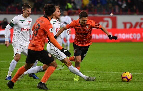 Russia Soccer Premier-League Lokomotiv - Ural