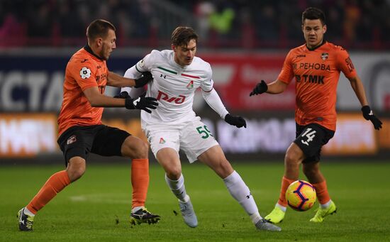 Russia Soccer Premier-League Lokomotiv - Ural